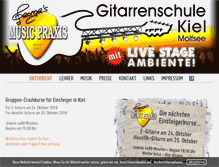 Tablet Screenshot of george-musicpraxis.de